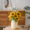 Artificial Sunflower Bouquet with Vase