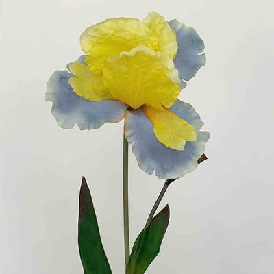 Artificial Silk Iris Flower