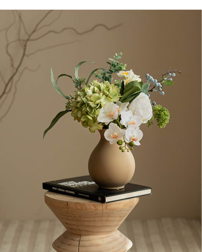 Artificial Flower Arrangement with Vase