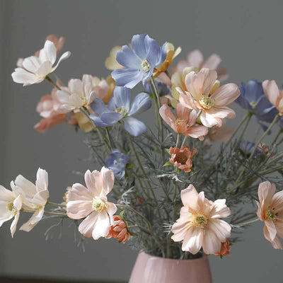 Artificial Cosmos Flower Bouquet