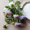 Artificial Flowers 3-Bloom Caucasian Pale Lavender