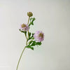 Pale Pink Silk Flower Stem