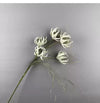 Five-Head Sunflower Artificial Flowers White European Style Wilted Design