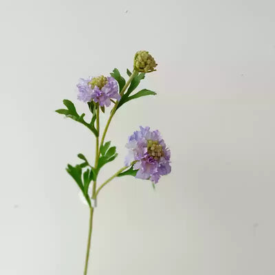 Purple Silk Flower Arrangemen