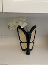 Artificial Butterfly Orchid with Decorative hunging Butterfly Vase