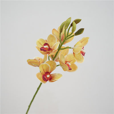 Cymbidium Faberi Orchid Artificial Plant Realistic