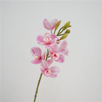 Cymbidium Faberi Orchid Artificial Plant Realistic